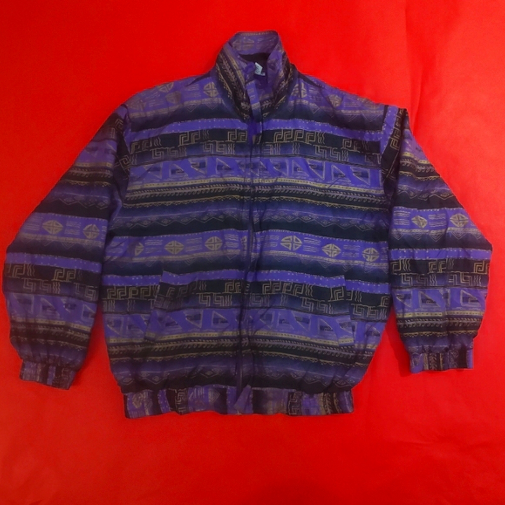 ‼️SOLD‼️ Vintage 90s coaco silk bomber jacket